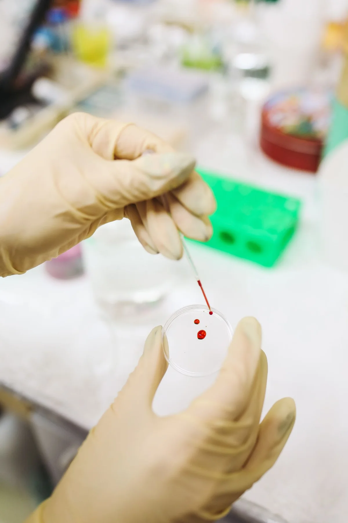 Preparación de una muestra para su análisis en laboratorio